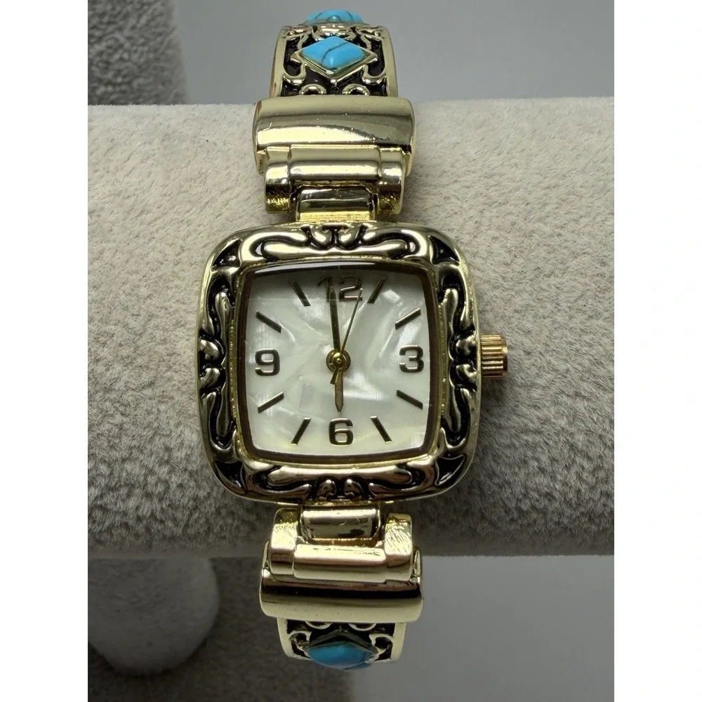 Pavana Ladies New Battery Cuff Watch 25MM 6.75